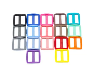 1.5 Inch Plastic Slides - Wide Mouth Heavy Duty Triglide Slides