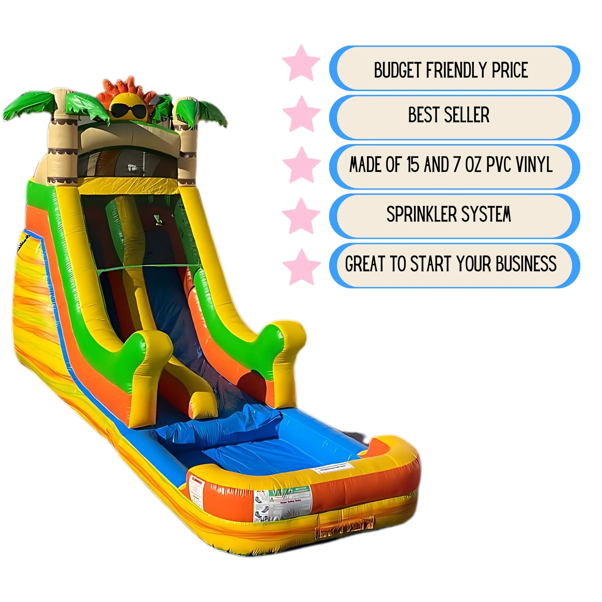 16' Lightweight Sunburst Slide
