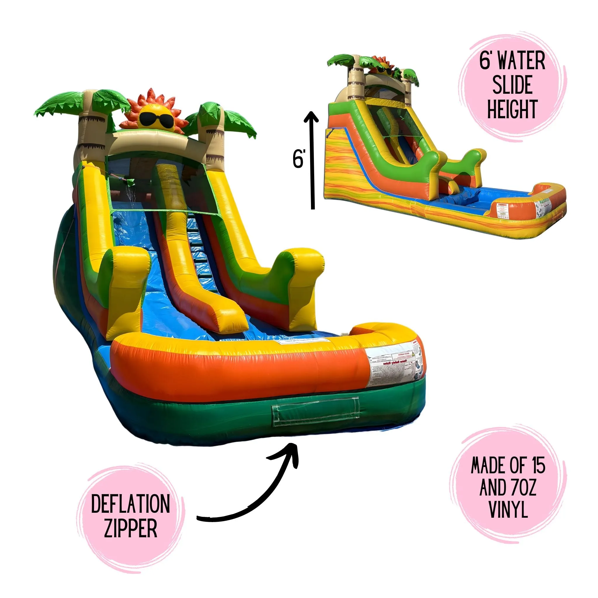 16' Lightweight Sunburst Slide