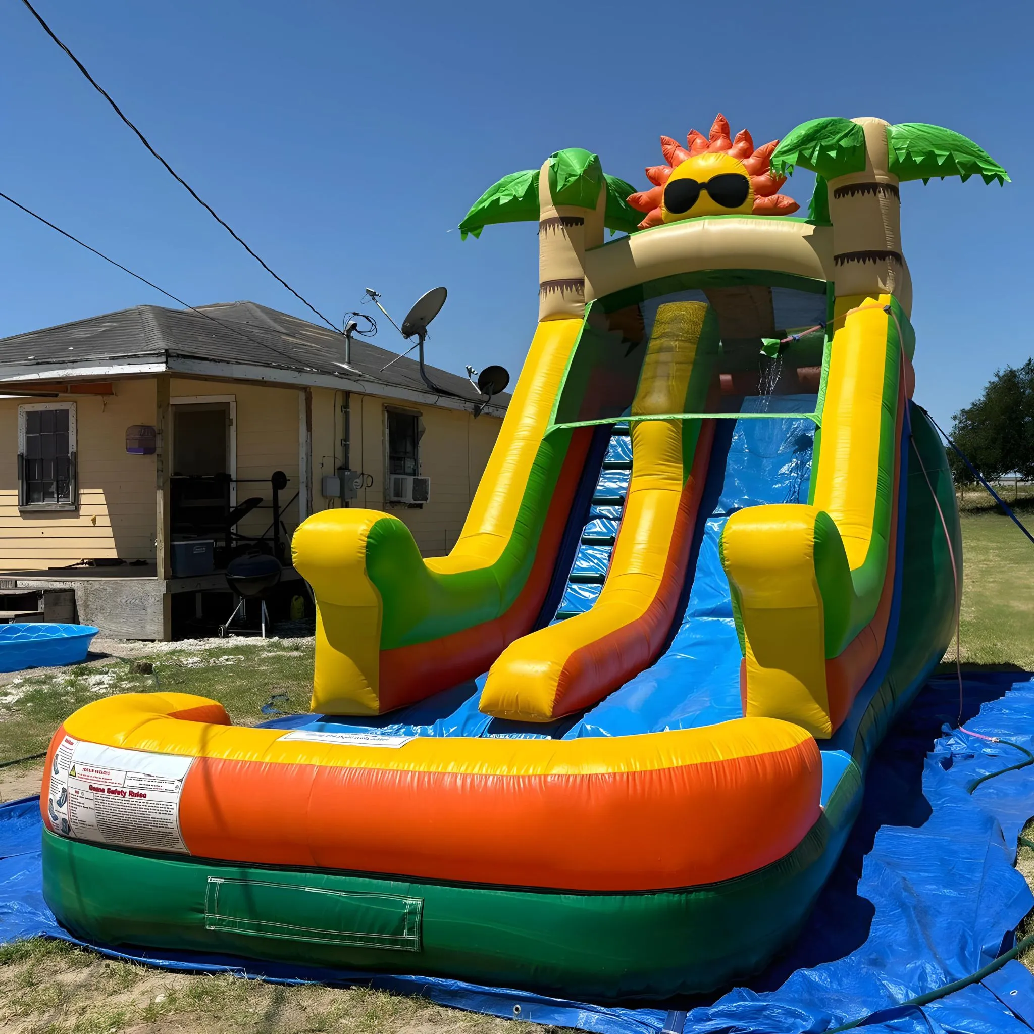 16' Lightweight Sunburst Slide