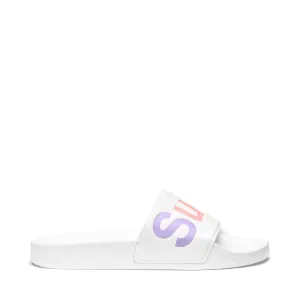 1908 SLIDES POLYSOFT - Slippers - SLIDE - Unisex - WHITE-MULTICOLOR