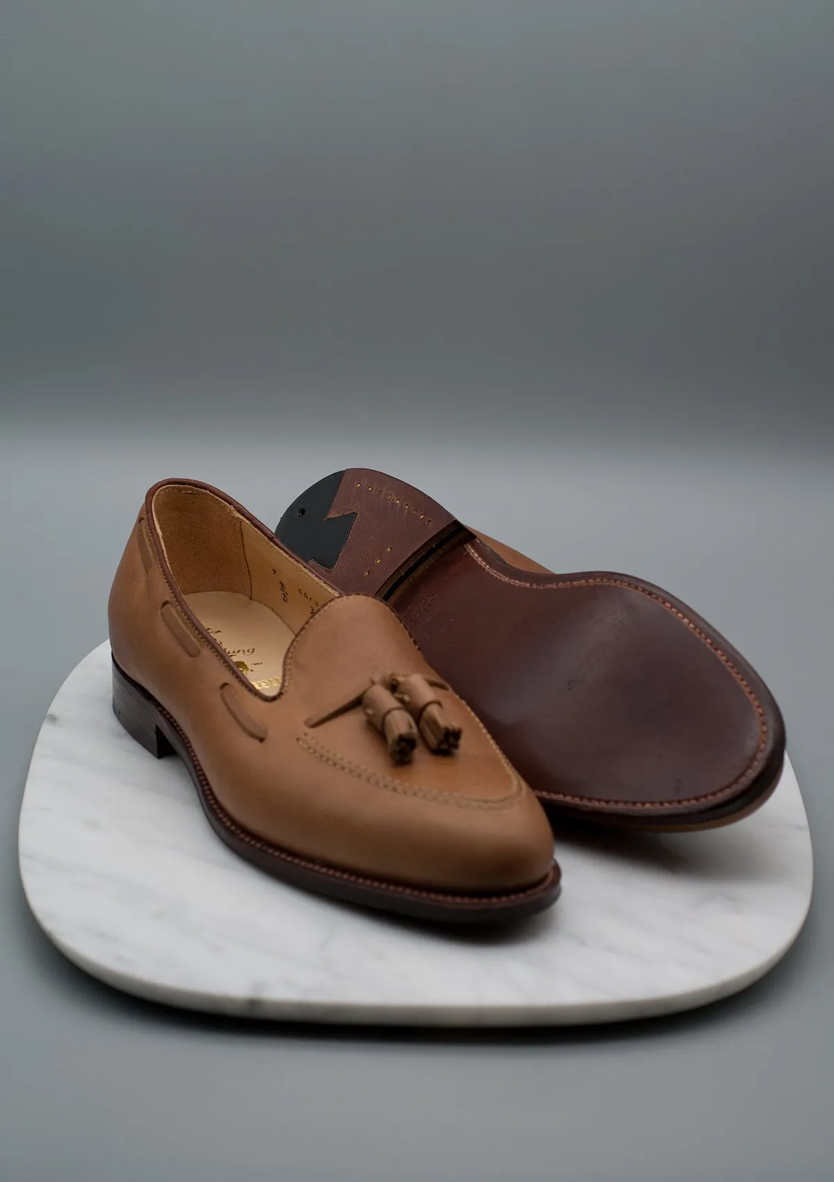 36601 Natural CXL Tassel Loafer