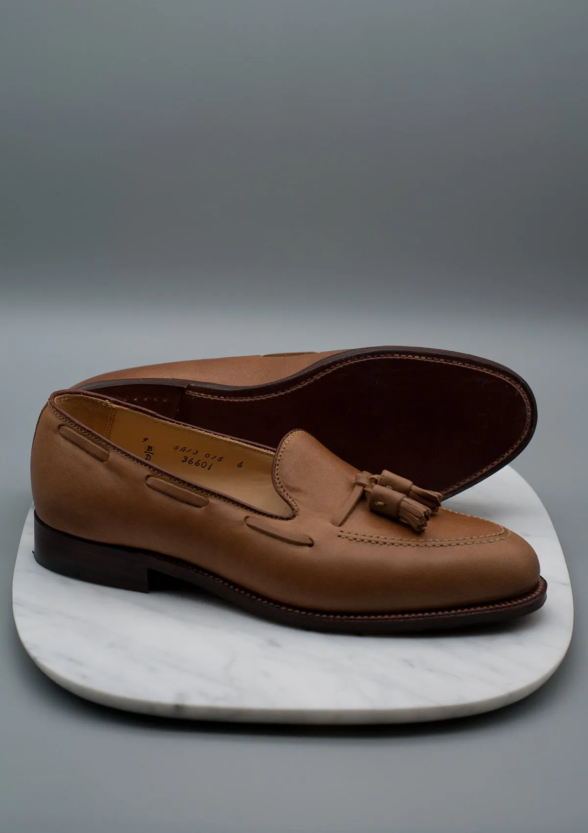 36601 Natural CXL Tassel Loafer
