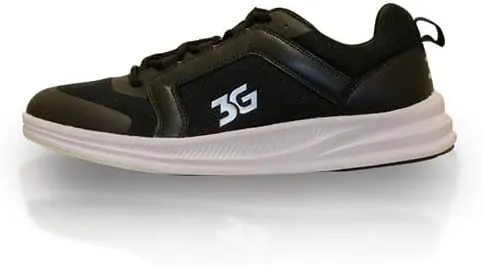 3G Kicks II Unisex Bowling Shoes - Black 4.5