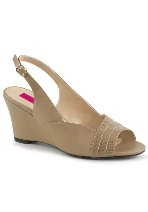**3" Slingback Wedge Sandal