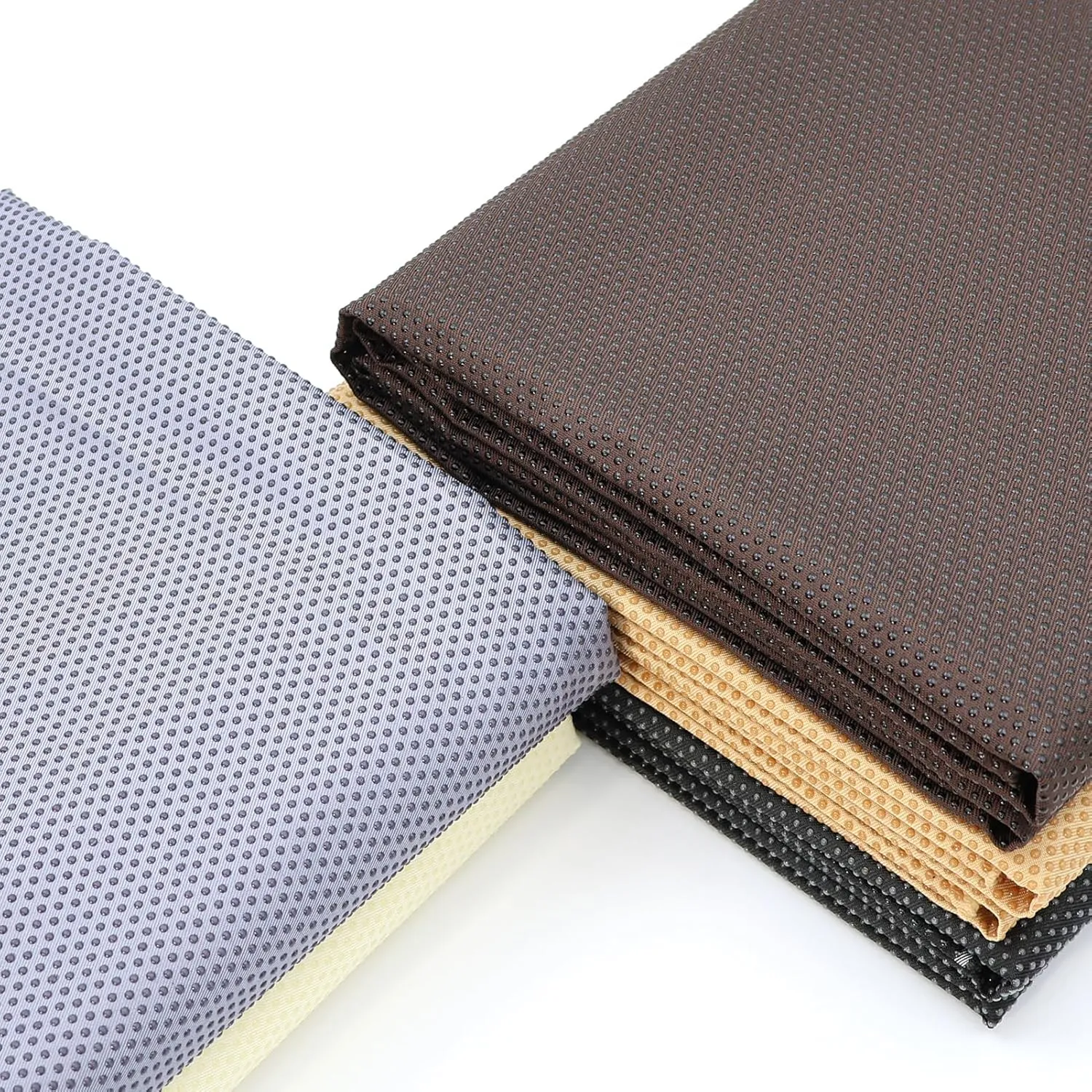58x78 Inches Antislip Cloth, Vinyl Primary Cloth Backing Fabric, Rug Backing Fabric & Rug Making Supplies Tufting Gun Cushion Punch Needle (Brown)