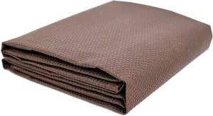 58x78 Inches Antislip Cloth, Vinyl Primary Cloth Backing Fabric, Rug Backing Fabric & Rug Making Supplies Tufting Gun Cushion Punch Needle (Brown)