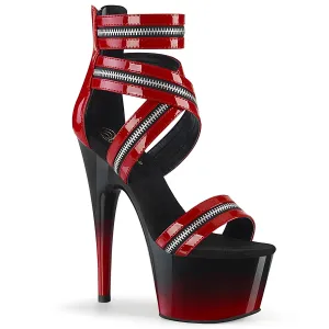 7 Inch Heel ADORE-766 Red Pat