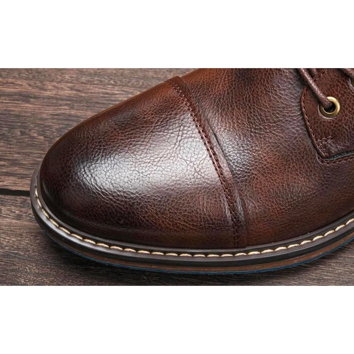 AARON - Premium Leather Boots