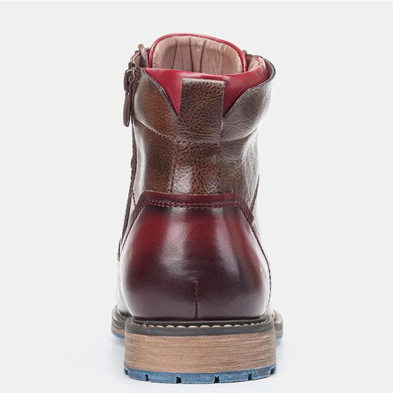 AARON - Premium Leather Boots
