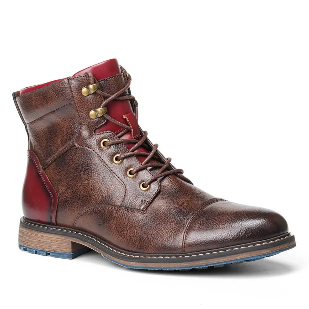 AARON - Premium Leather Boots