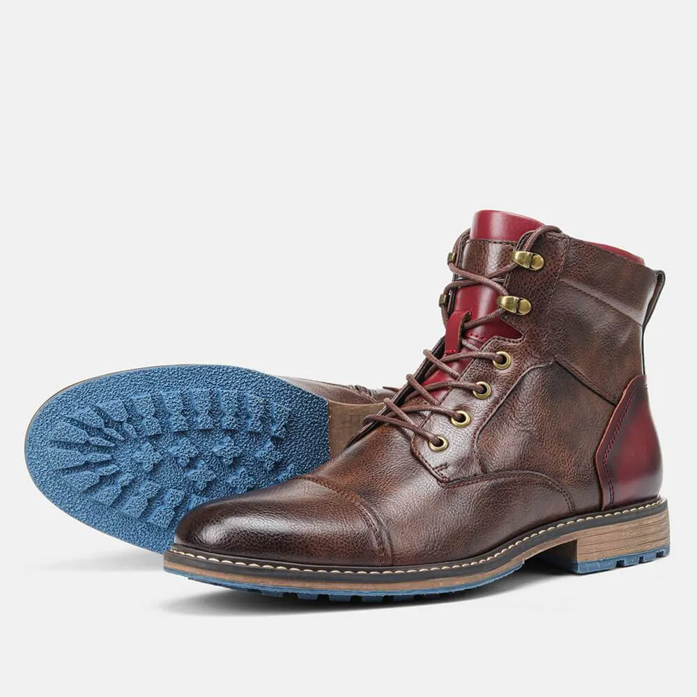 AARON - Premium Leather Boots