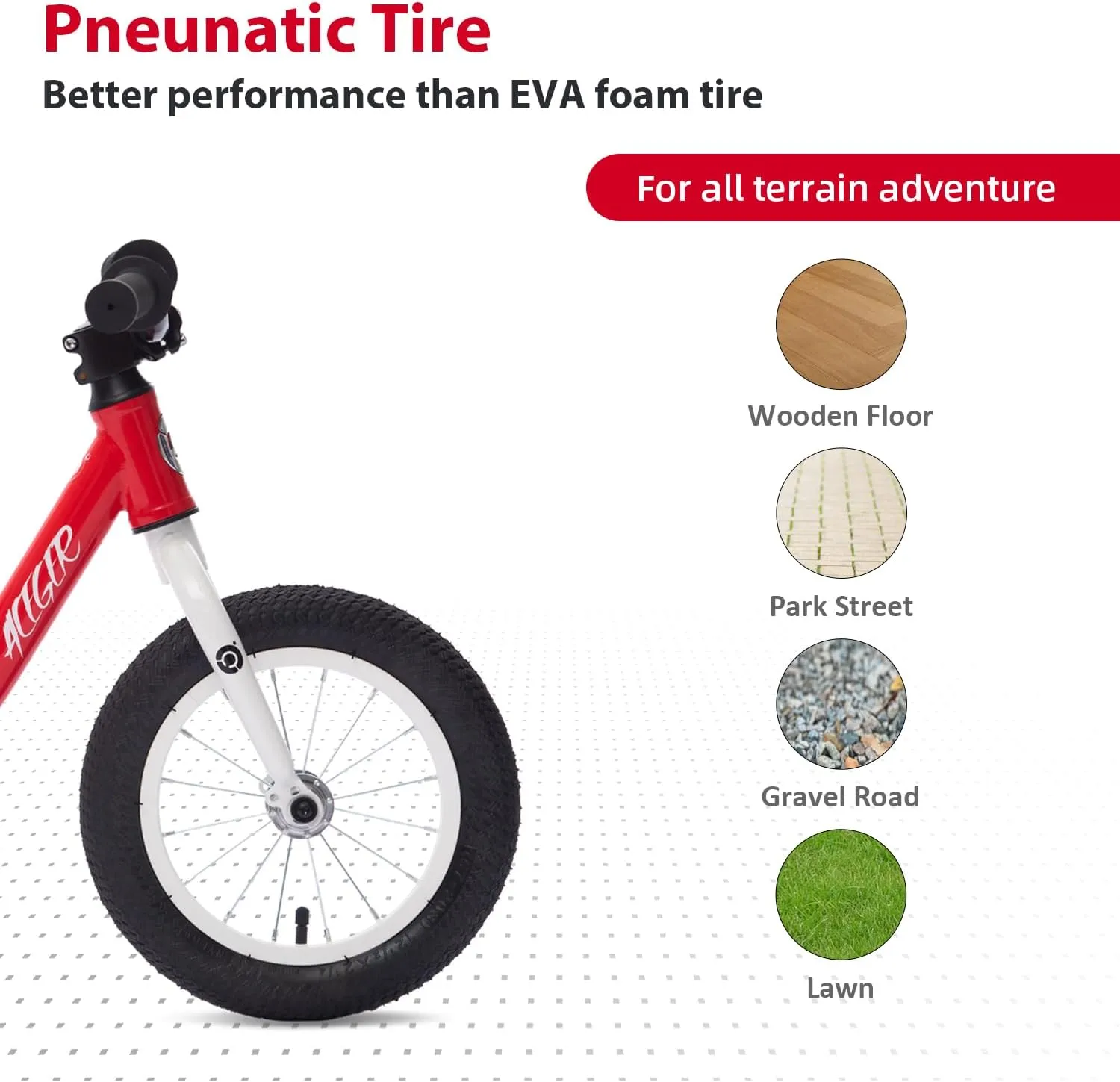 ACEGER 12" Kids Balance Bike with Basket, No Pedal Toddler Bicycle for Early Learning Leg Strength and Steady Balancing, Durable Frame&Tool-Free Adjustable Seat, Gift Bike for 2-5 Kids