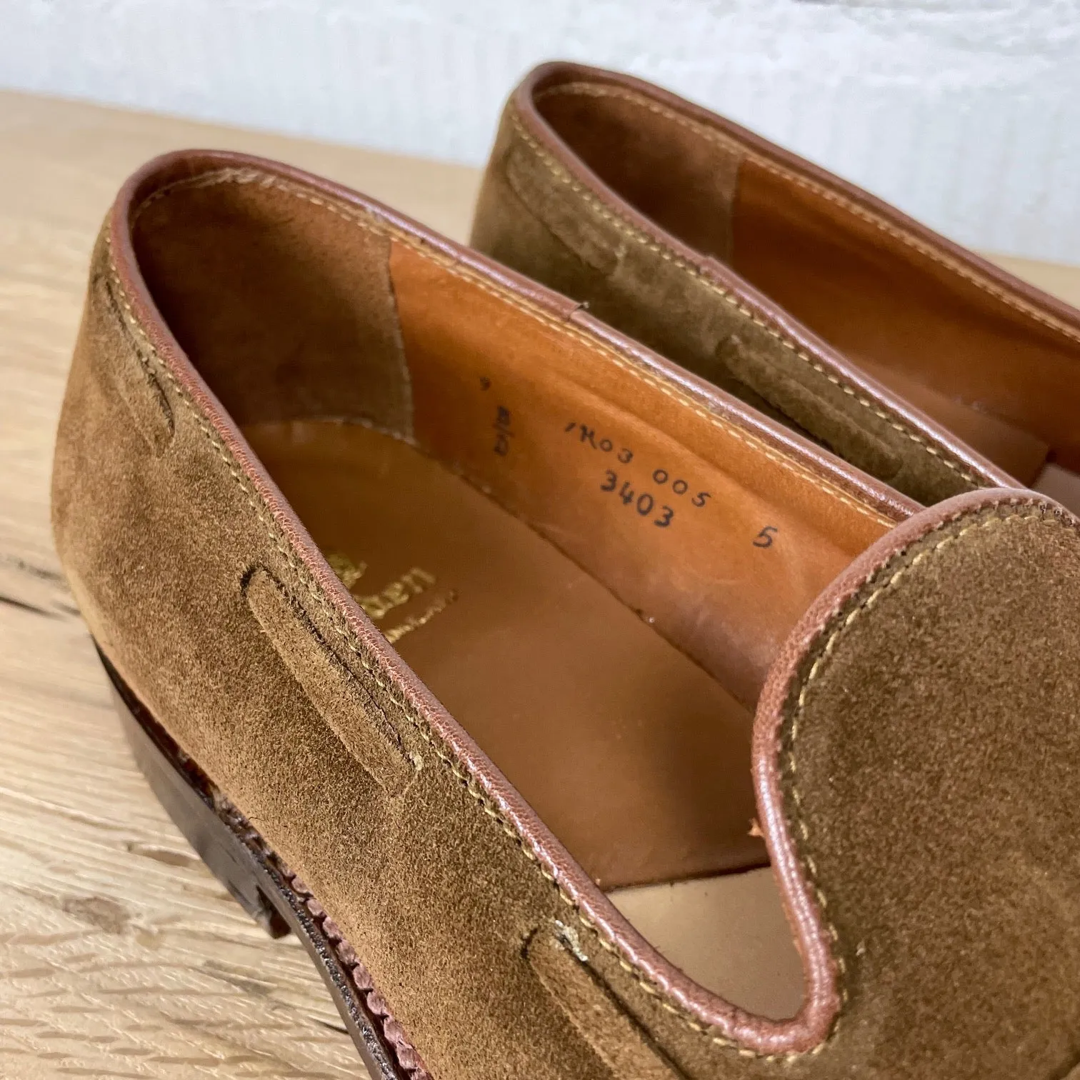 alden | 3403 tassel loafer snuff suede