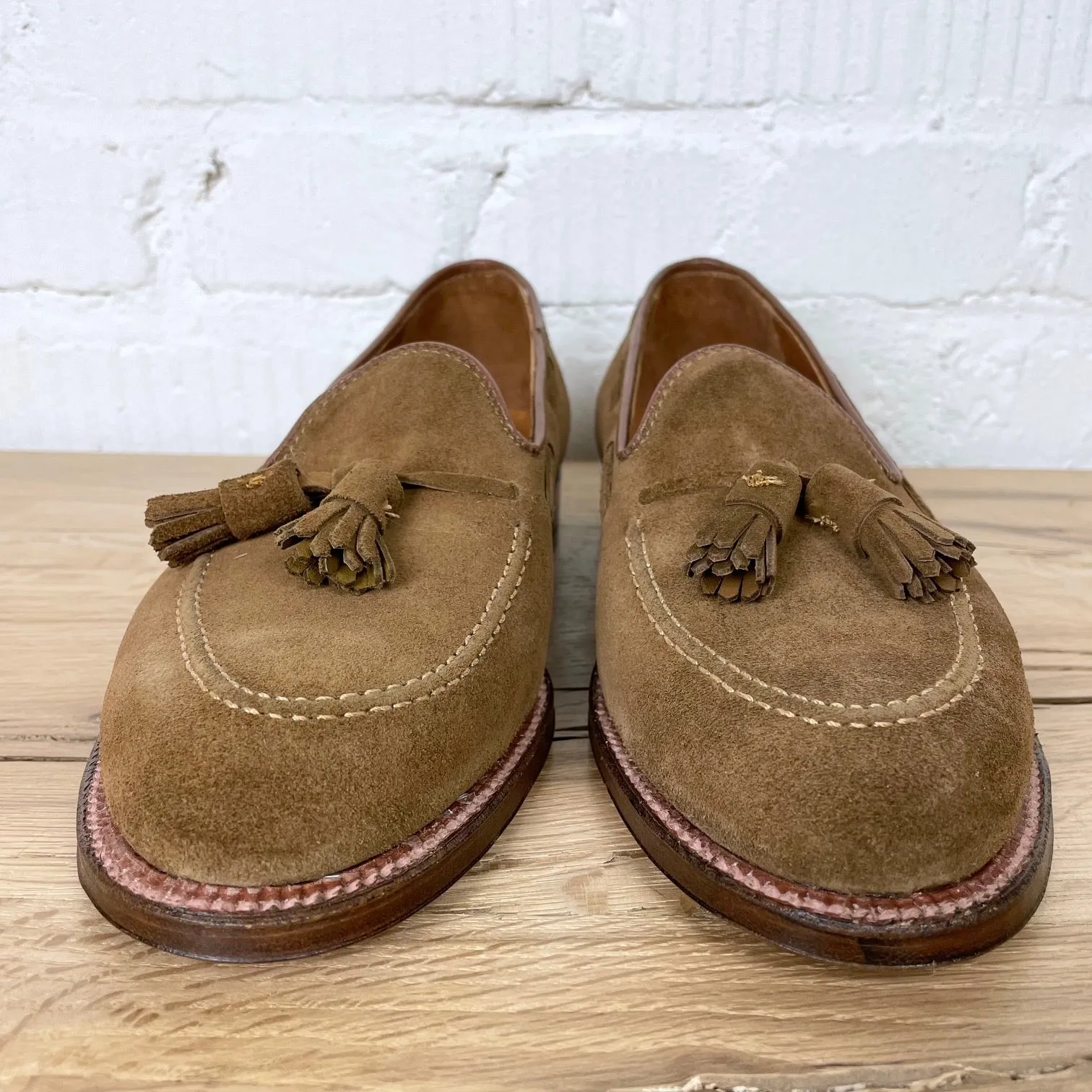 alden | 3403 tassel loafer snuff suede