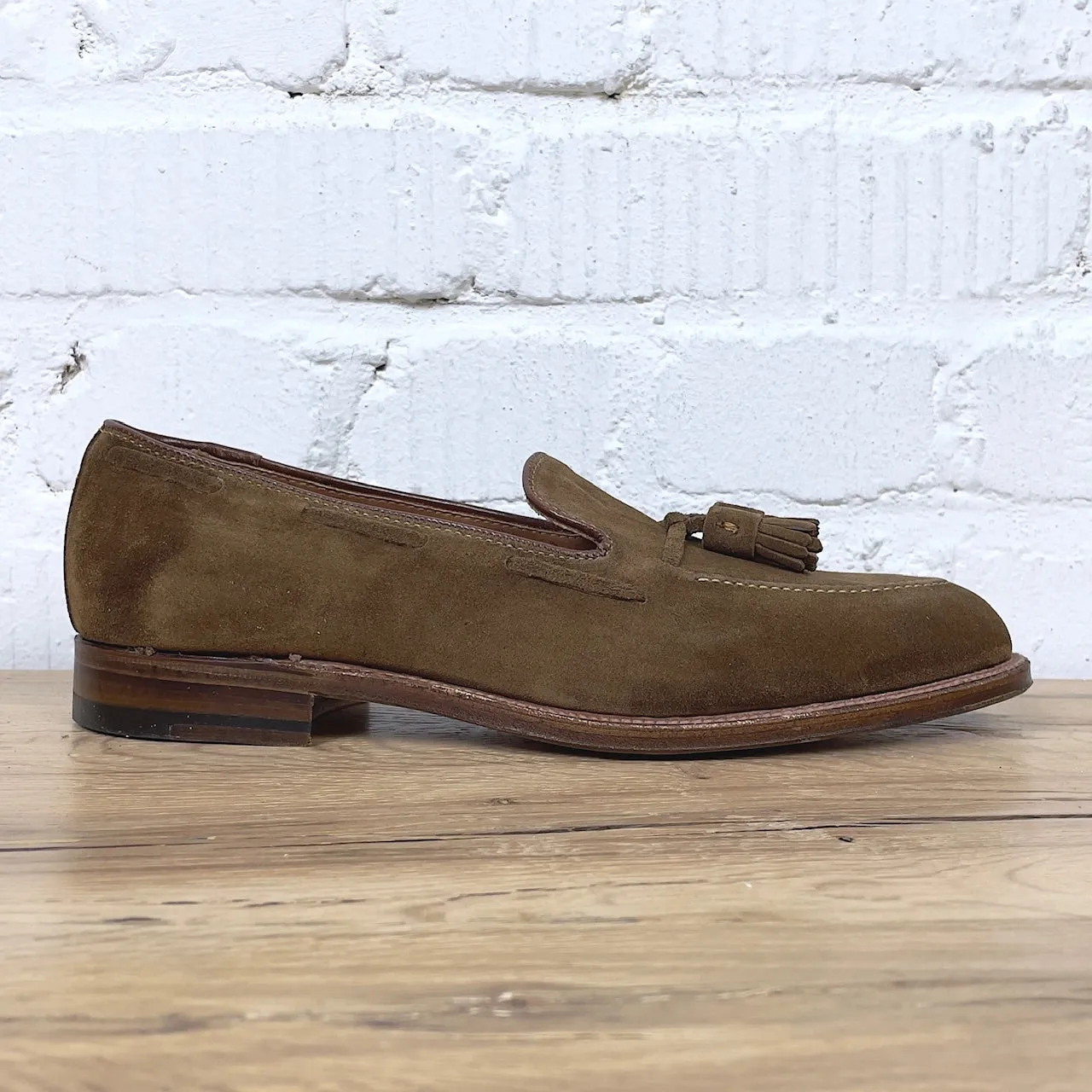 alden | 3403 tassel loafer snuff suede