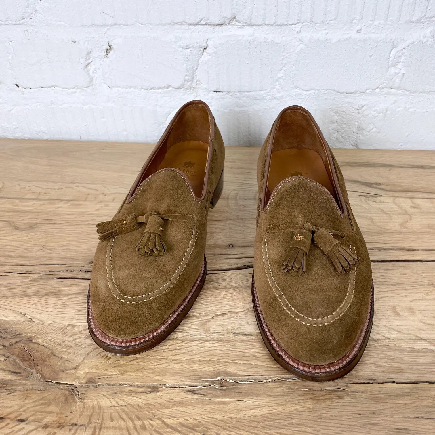 alden | 3403 tassel loafer snuff suede