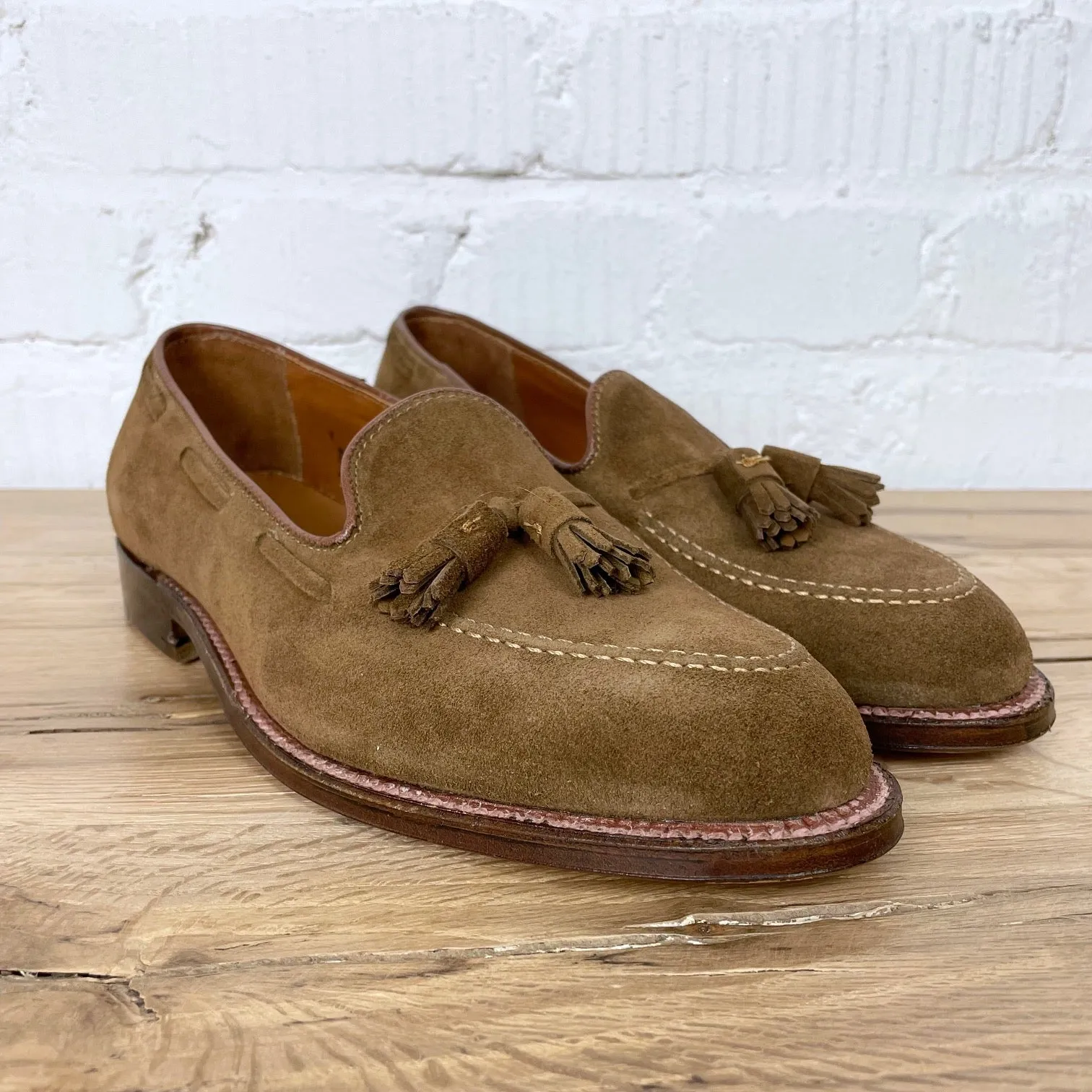 alden | 3403 tassel loafer snuff suede