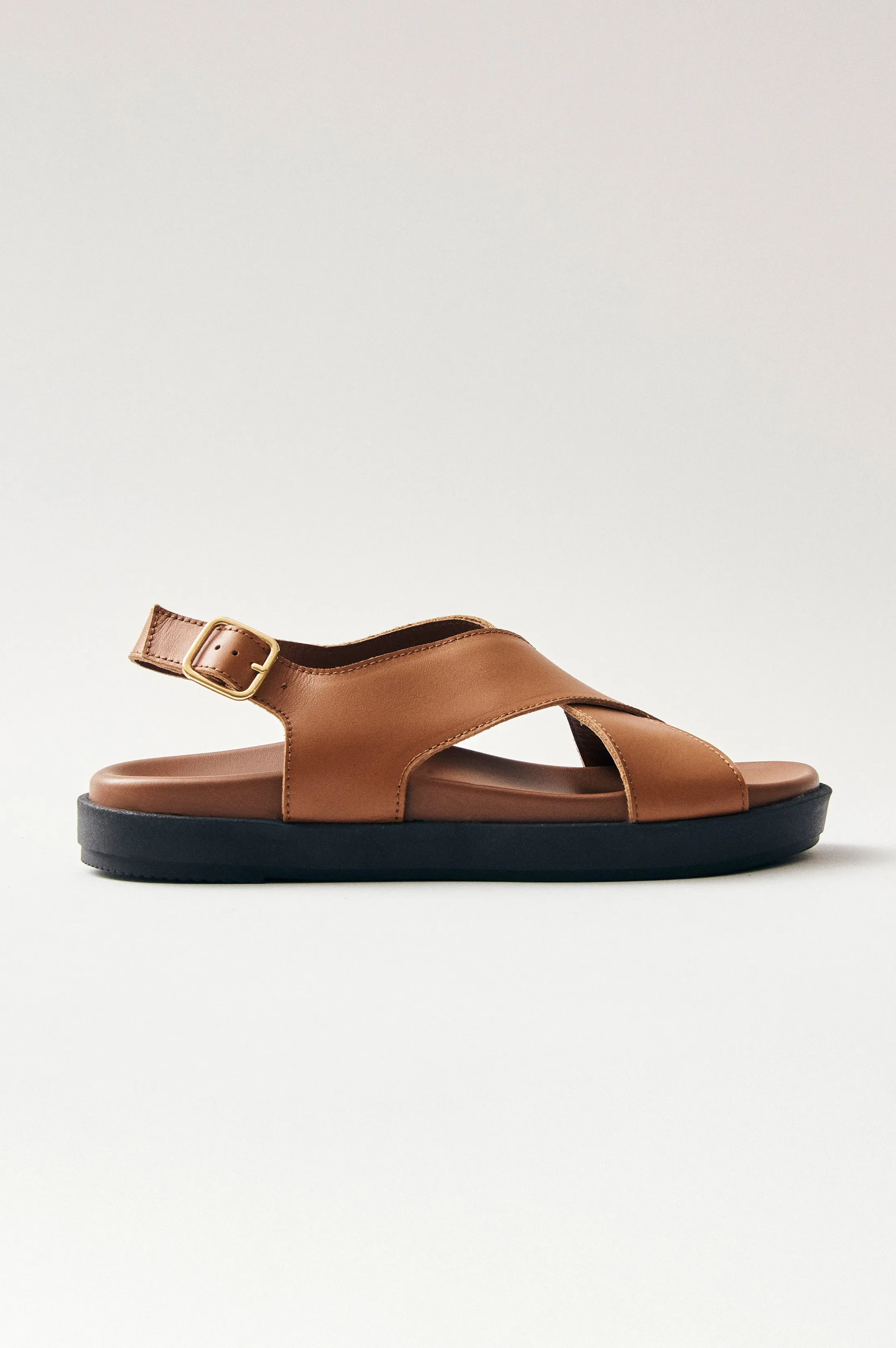 ALOHAS NICO SANDAL - TAN LEATHER