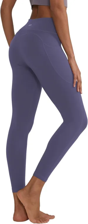 ALONG FIT High Waisted Leggings with Pockets, Tummy Control Workout Leggings for Women 25’’ Soft Yoga Pants Gym Sport Lounge