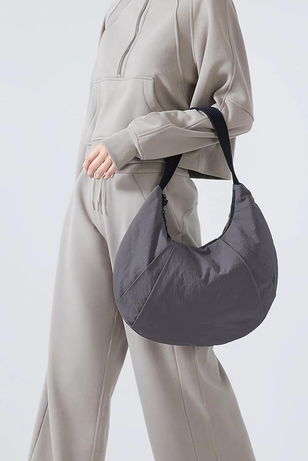 Altiland Water Repellent Casual Shoulder Loop Bag for Women With Zipper, Gym With Compartments, Work Dance Yoga