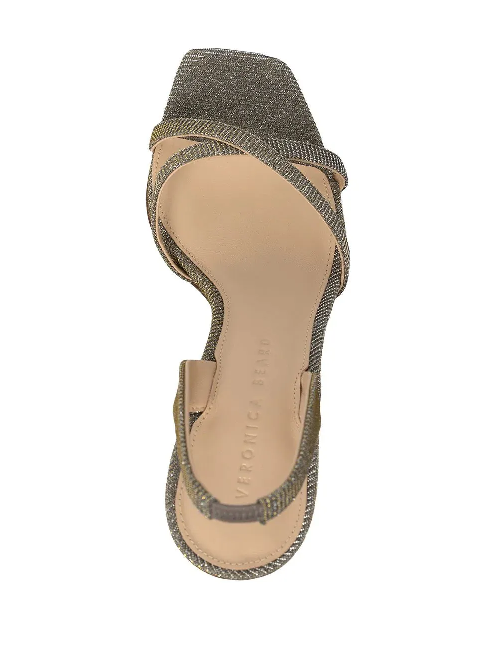 Analita Sandal - Silver Gold