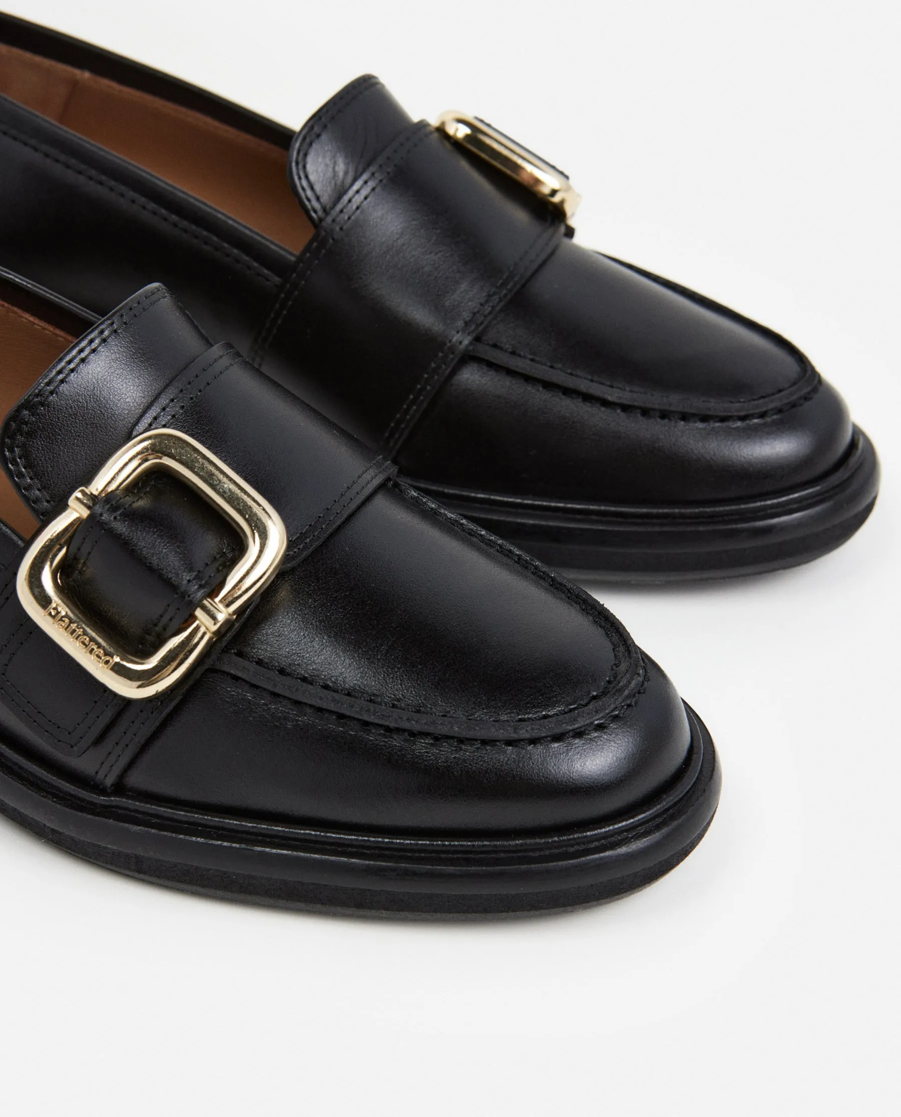 Aspen Leather Black