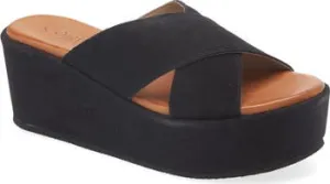 Bella Platform Wedge Slide Sandal