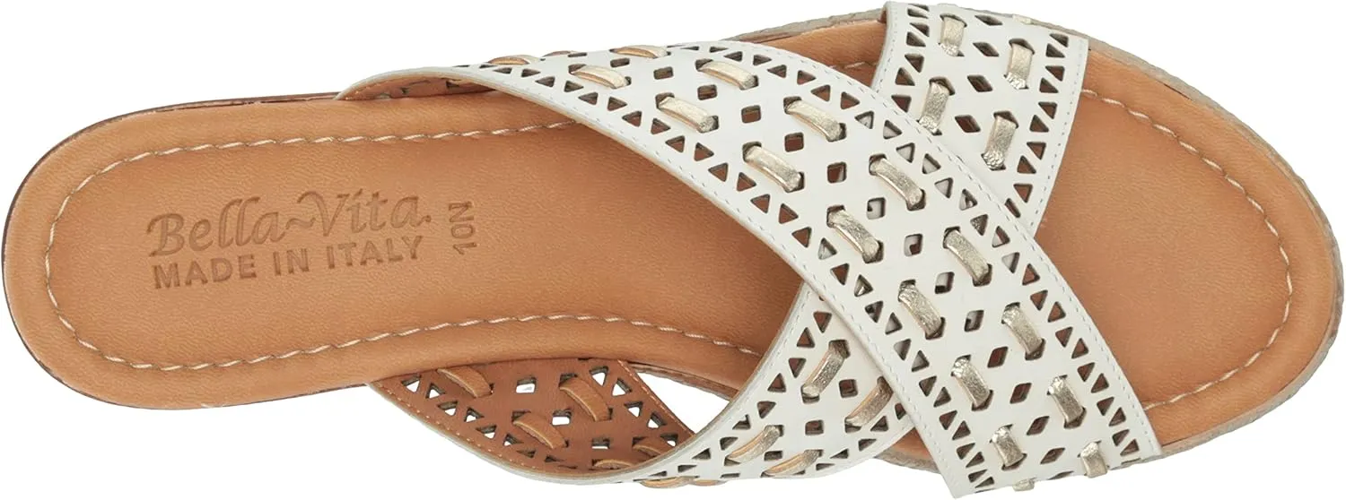 Bella Vita Made in Italy Women's Exa-Italy Wedge Sandal