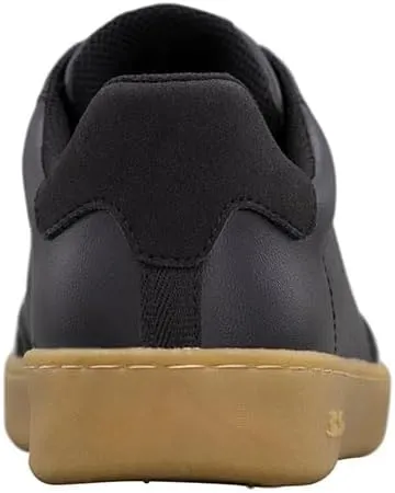 Ben Sherman Mens Glasgow Lace Up Sneakers Shoes Casual - Black