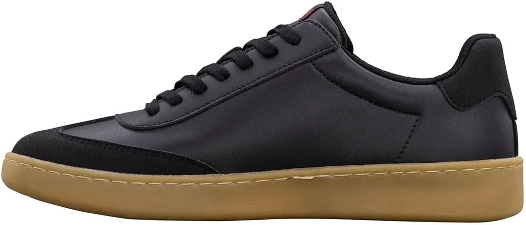Ben Sherman Mens Glasgow Lace Up Sneakers Shoes Casual - Black