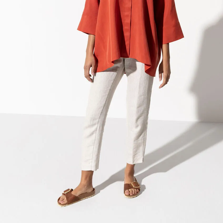 Birkenstock - Madrid Big Buckle - Cognac Leather