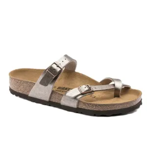 Birkenstock Women's Mayari Graceful Taupe Flat Sandal