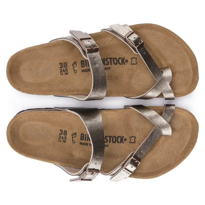 Birkenstock Women's Mayari Graceful Taupe Flat Sandal
