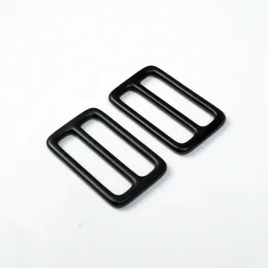 Black Tri Bar Slide 1 1/2" Pack of 2