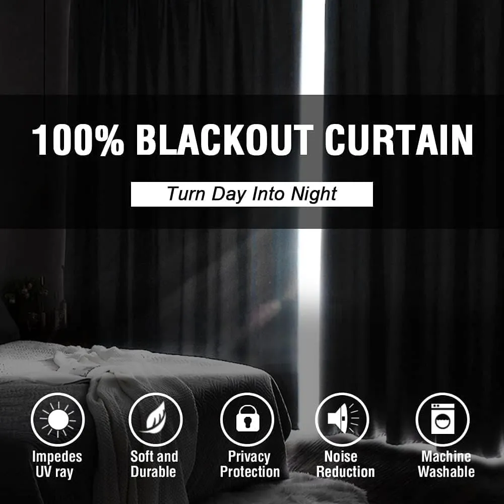 Blackout Window Curtains, Canyon Curtains for Small Windows, Grand Canyon in Arizona Base Elevations North, Window Curtains Bedroom Sheer, 63 x 72 Inch, Window Treatment, Brown