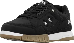 British Knights Men's Metros Sneaker, Black/White/Tan Gum, 10