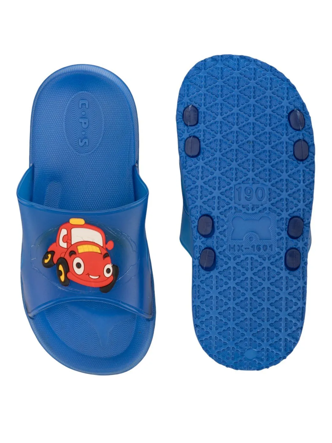 Cartoon Racing Car Design Slides for Boys- Dark Blue