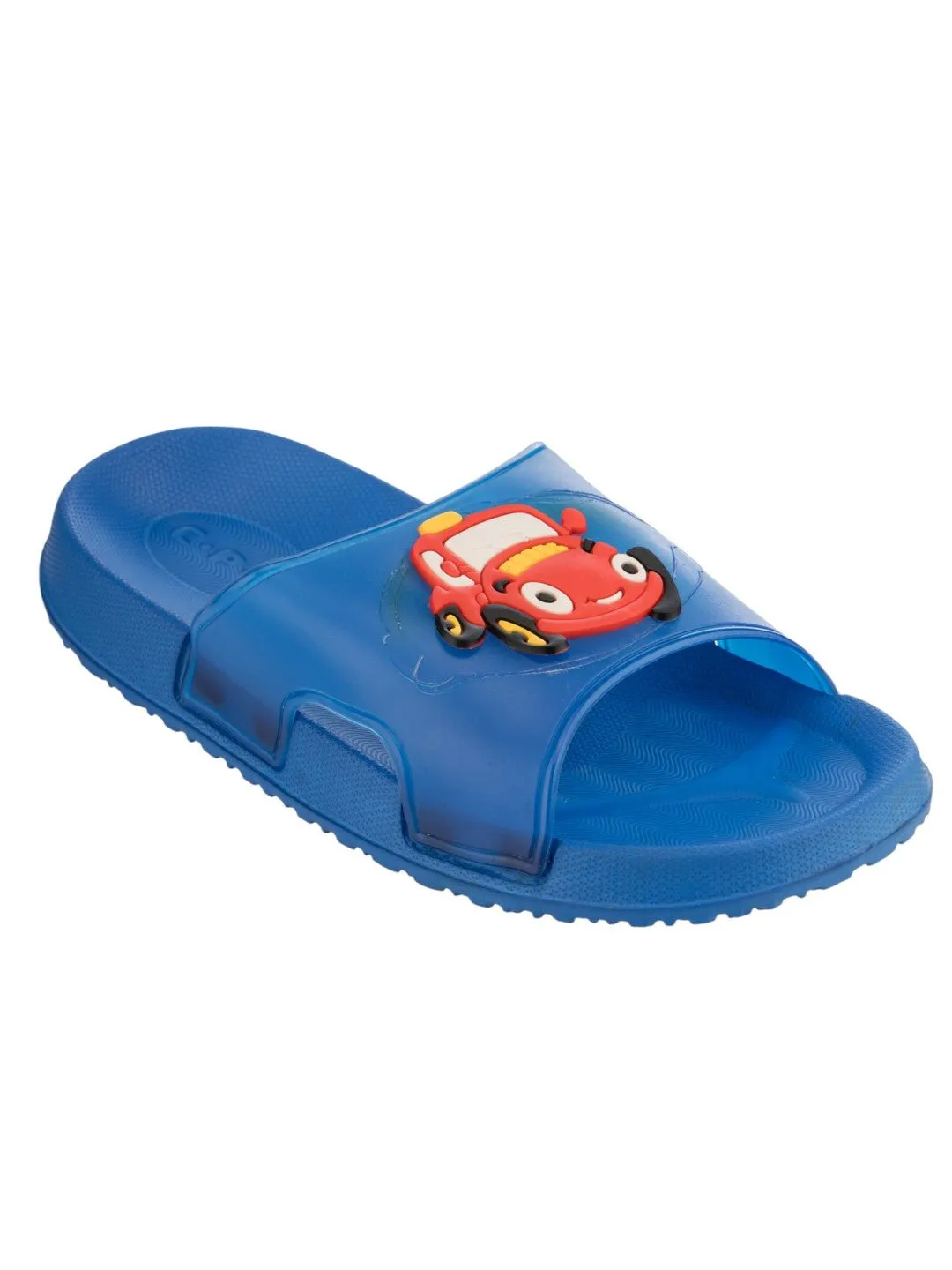Cartoon Racing Car Design Slides for Boys- Dark Blue