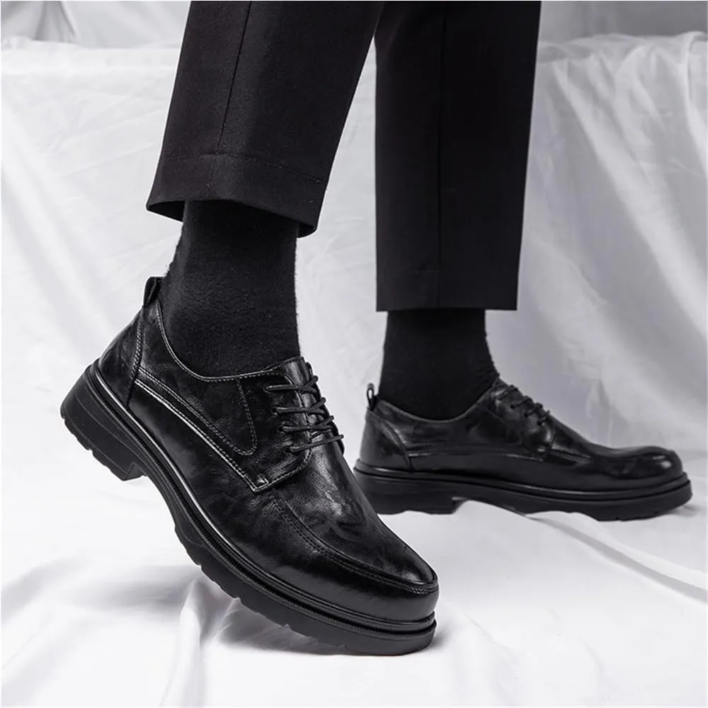 Casual Shoes Oxford Style Formal Classic Lace Up Business Comfortable Soft Bottom Shoes