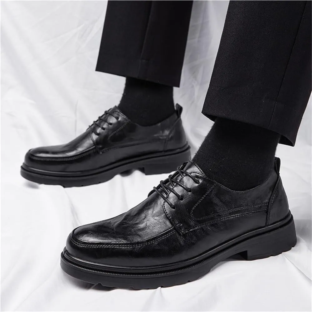 Casual Shoes Oxford Style Formal Classic Lace Up Business Comfortable Soft Bottom Shoes