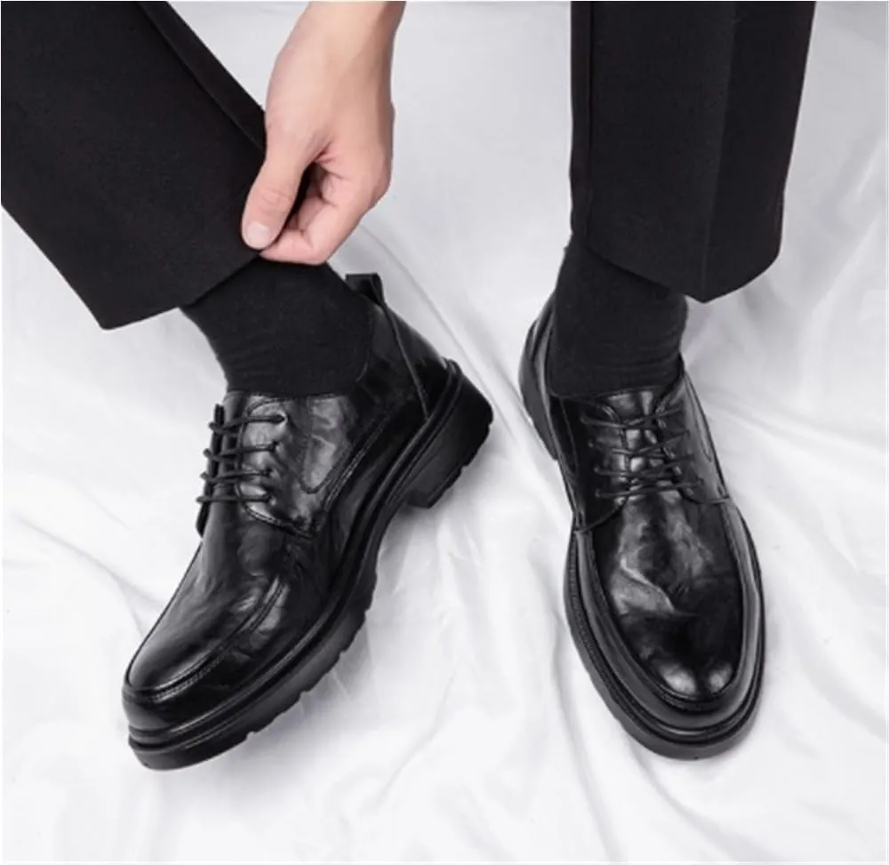 Casual Shoes Oxford Style Formal Classic Lace Up Business Comfortable Soft Bottom Shoes