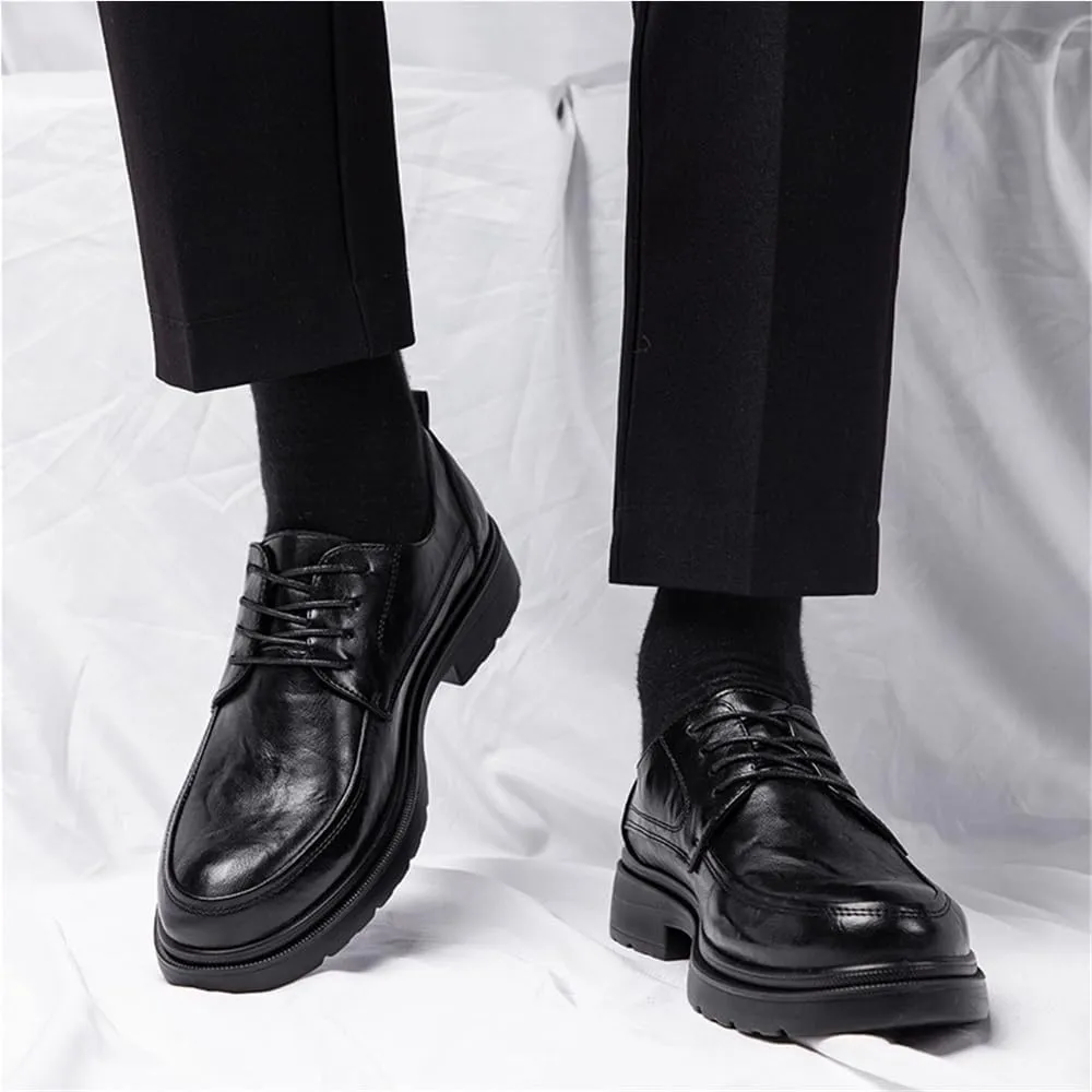 Casual Shoes Oxford Style Formal Classic Lace Up Business Comfortable Soft Bottom Shoes
