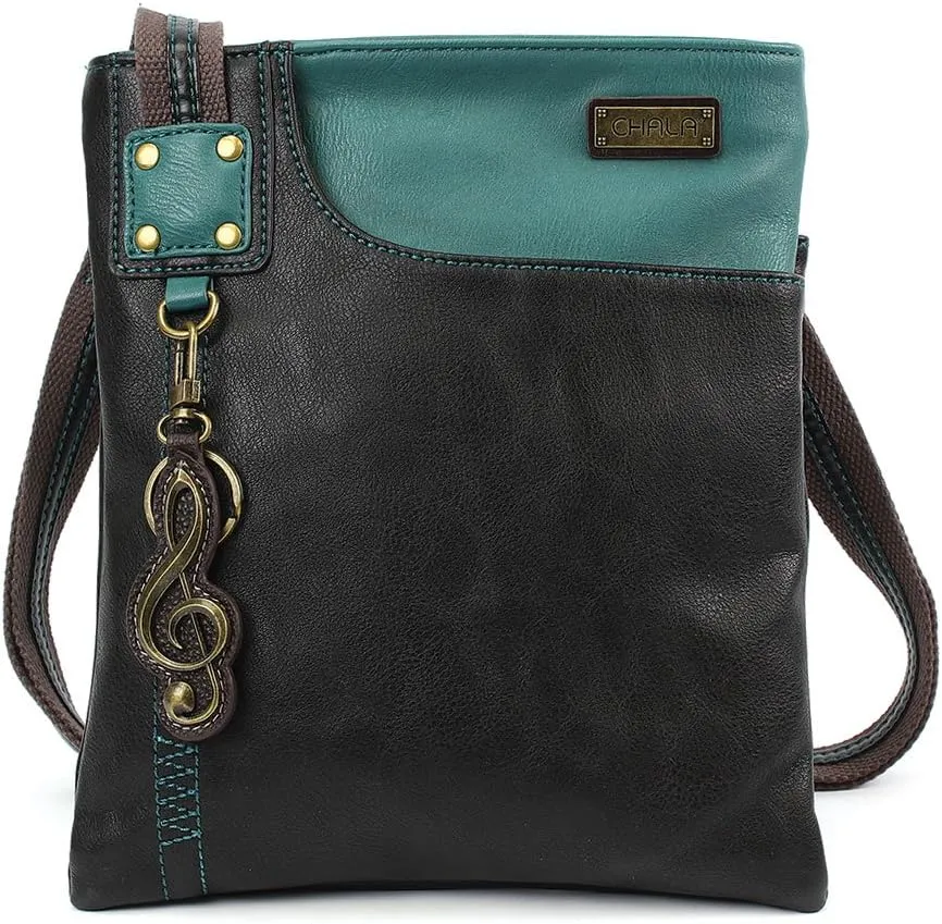 CHALA SWING Pack Small Cross-Body Purse with Metal Mini Keychain