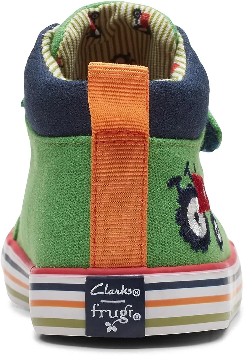 Clarks Boys' FoxingTorHi T Sneaker