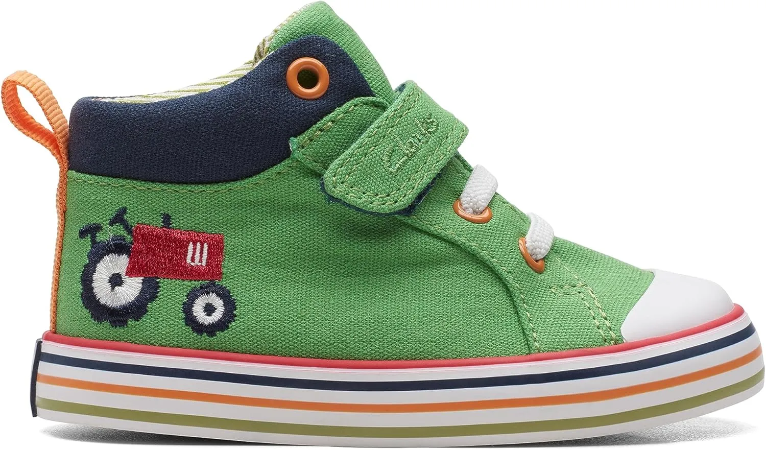 Clarks Boys' FoxingTorHi T Sneaker
