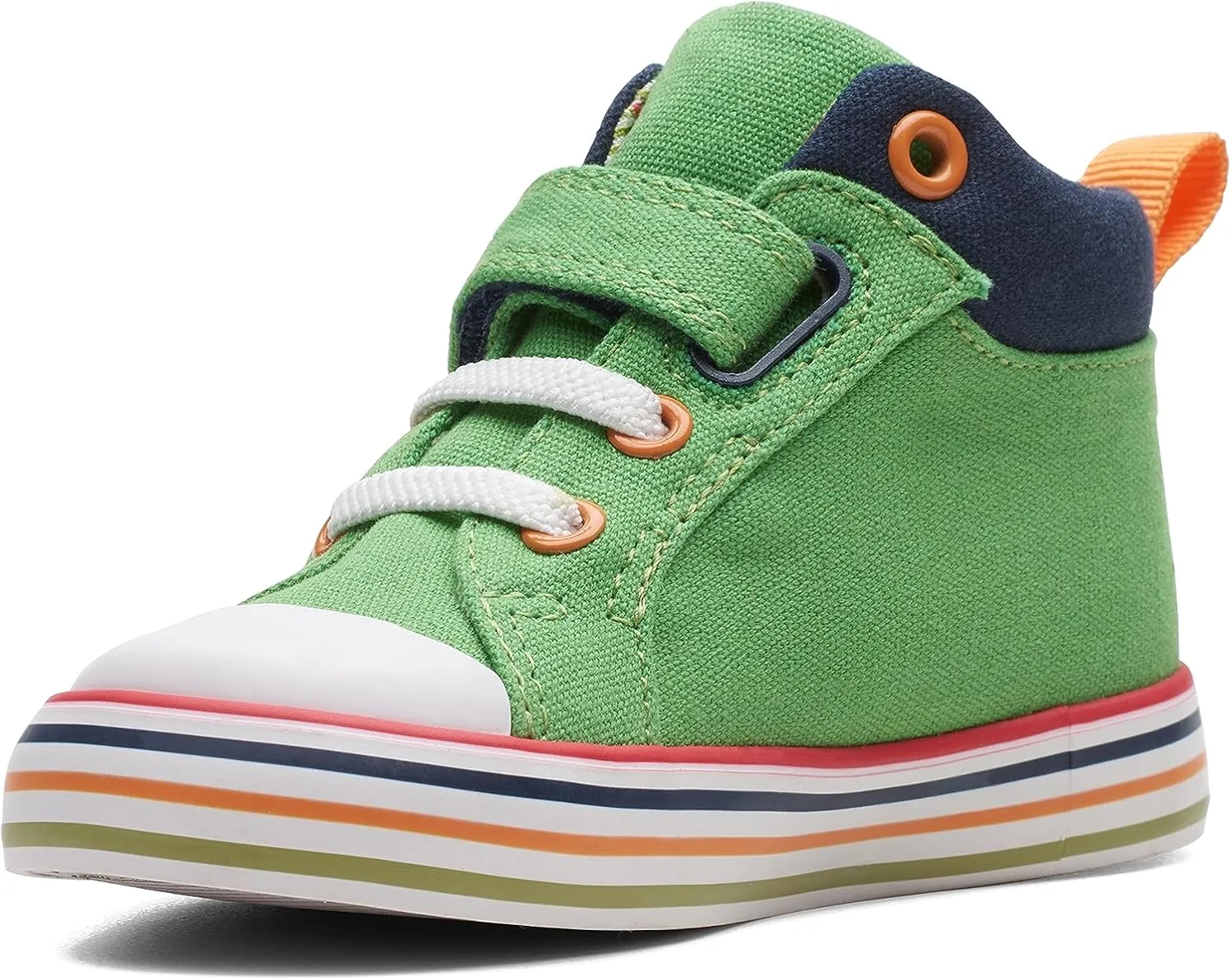 Clarks Boys' FoxingTorHi T Sneaker