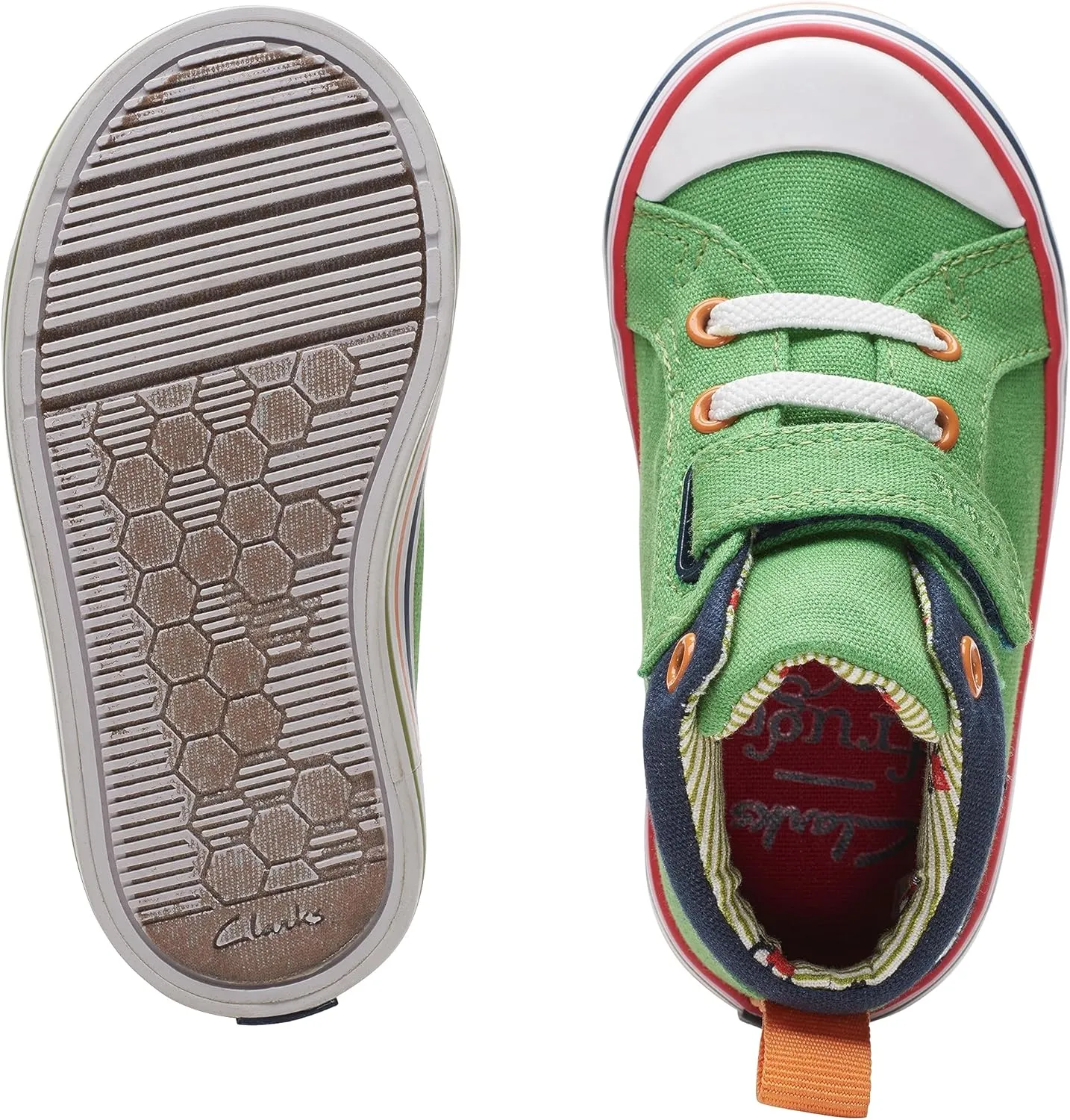 Clarks Boys' FoxingTorHi T Sneaker