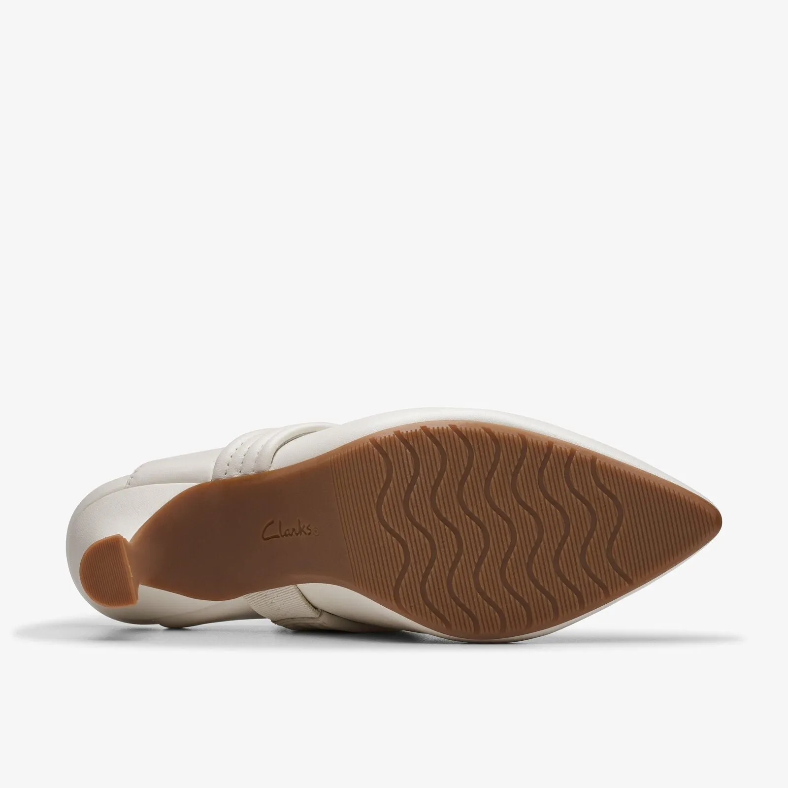 Clarks Women's Kataleyna Dusk Off White Leather