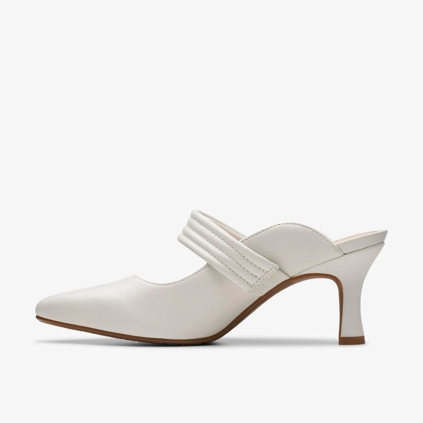 Clarks Women's Kataleyna Dusk Off White Leather